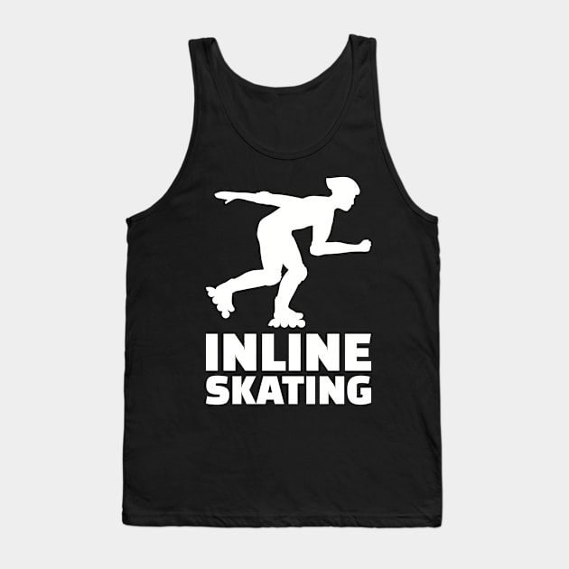 Inline skating Tank Top by Designzz